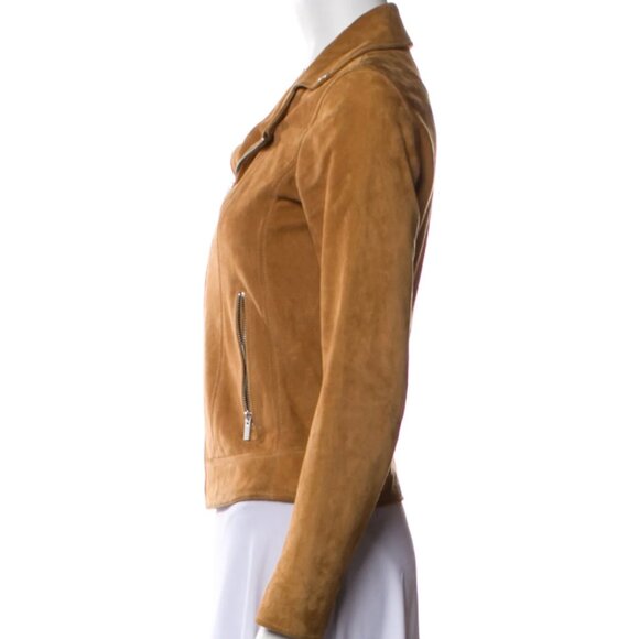 THE KOOPLES - GOAT LEATHER BIKER JACKET XXS - Picture 2 of 3